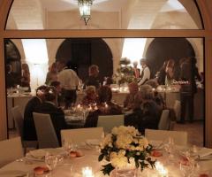 Masseria Traetta Exclusive - I tavoli e il buffet