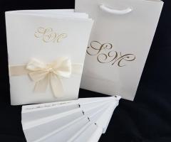 Digipress - Wedding bag, libretto e ventaglio