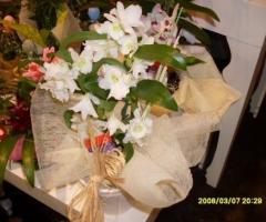 Composizione floreale per il matrimonio