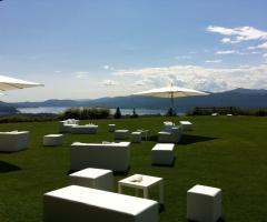 Aperitivo per il matrimonio con vista sul Lago Maggiore