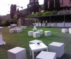 Cocktail di benvenuto in giardino