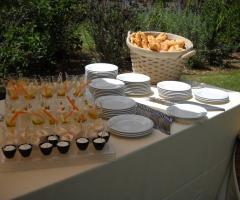 Alcuni aperitivi presso il Podere La Branda