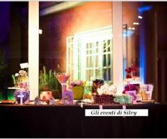 Tavolo dei confetti multigusto