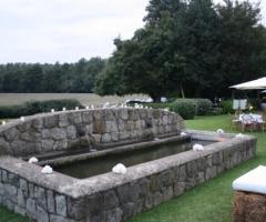 Fontanile della location per il matrimonio