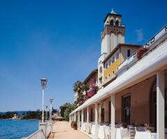 Ricevimento di matrimonio sul lago