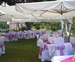 Ricevimento di matrimonio in giardino - Ristorante Bellavista