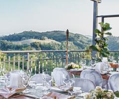 Allestimento in veranda