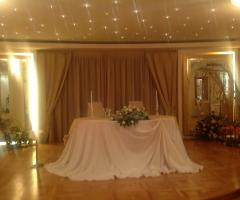 Il tavolo degli sposi - Sala ricevimenti I Giardini di Nausicaa