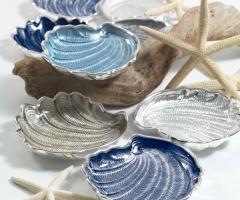 Linea Conchiglia - Vetro e Argento 999