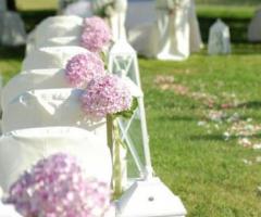 Addobbi floreali per la cerimonia di matrimonio