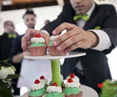Mini cake per il matrimonio verdi