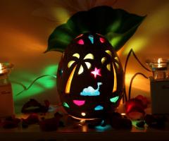 Luci d'atmosfera per il relax degli sposi