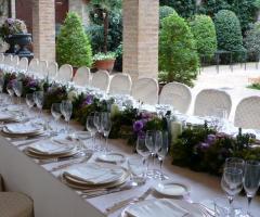 tavolo imperiale per le nozze