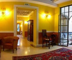 Gli interni dell'Hotel