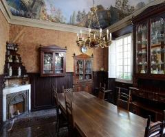 Particolare di una sala a piano terra - La Quiete di Mezzana