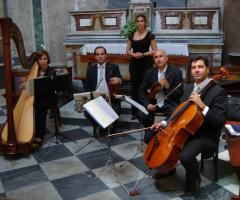 Arpa, trio d'archi e soprano - Armonia F.lli Siano