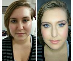 Prima e dopo il trucco - Marta Di Fiore Make Up Artist