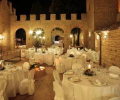 Tavoli per il ricevimento di nozze