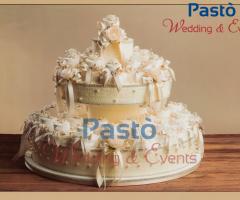 Torta porta bomboniere e confetti - Pastò Bomboniere