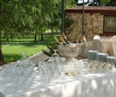 Tenuta La Vallonea - Tavolo del brindisi