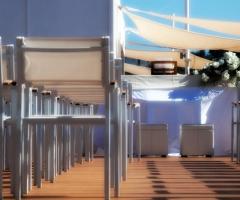 Allestimento per la cerimonia