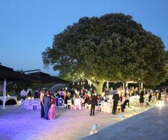 Masseria Torre di Nebbia - La festa di nozze di sera