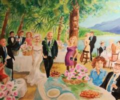 Caricature Charlotte - Ritratti e caricature dal vivo per matrimoni a Verona