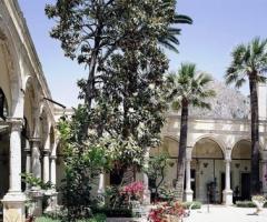 Chiostro della location di nozze