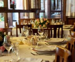 Tavoli per l'antipasto di matrimonio