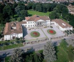 Villa Caroli Zanchi - Veduta aerea