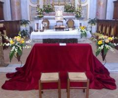 Fiorilandia - Addobbi floreali - Addobbo floreale della chiesa per il matrimonio