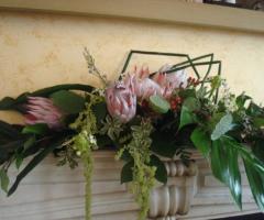 Coreografia floreale per il matrimonio