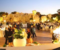 Giardino del Mago - Ricevimento di nozze al tramonto