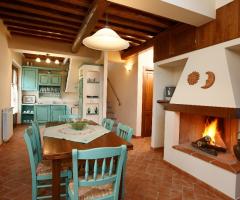 Castel di Pugna - Il living dell'appartamento