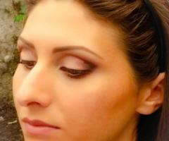 Pop Wedding Make Up - Primo piano della sposa