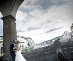 Foto del bacio degli sposi