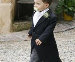 Fotografia del paggetto per il matrimonio