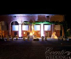 Allestimento scenografico luminoso open bar