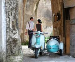 Maggiolino Wedding - Sidecar vespa  e lambretta