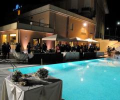 Grand Hotel Paradiso - Piscina di sera