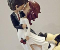 Cake topper per la torta nuziale 