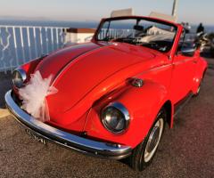 Autonoleggio Sposi Vergara - Il maggiolino rosso