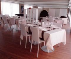 Sala da pranzo per il matrimonio