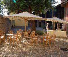 Allestimento del matrimonio all'aperto