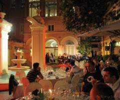 Ricevimento di matrimonio nella corte ottocentesca di Domus Talenti