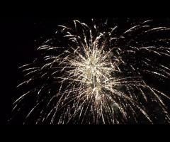 Fuochi pirotecnici per le nozze - Pioggia