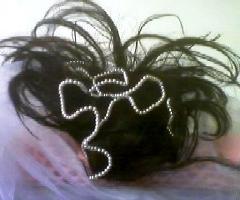 infoltitore per acconciatura sposa