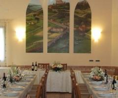 Tavoli per il ricevimento di matrimonio