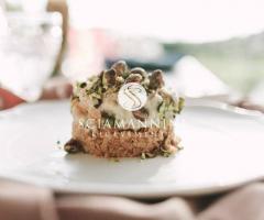 Dessert realizzato dal Catering Sciamannini Ricevimenti