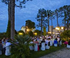 Ricevimento in giardino